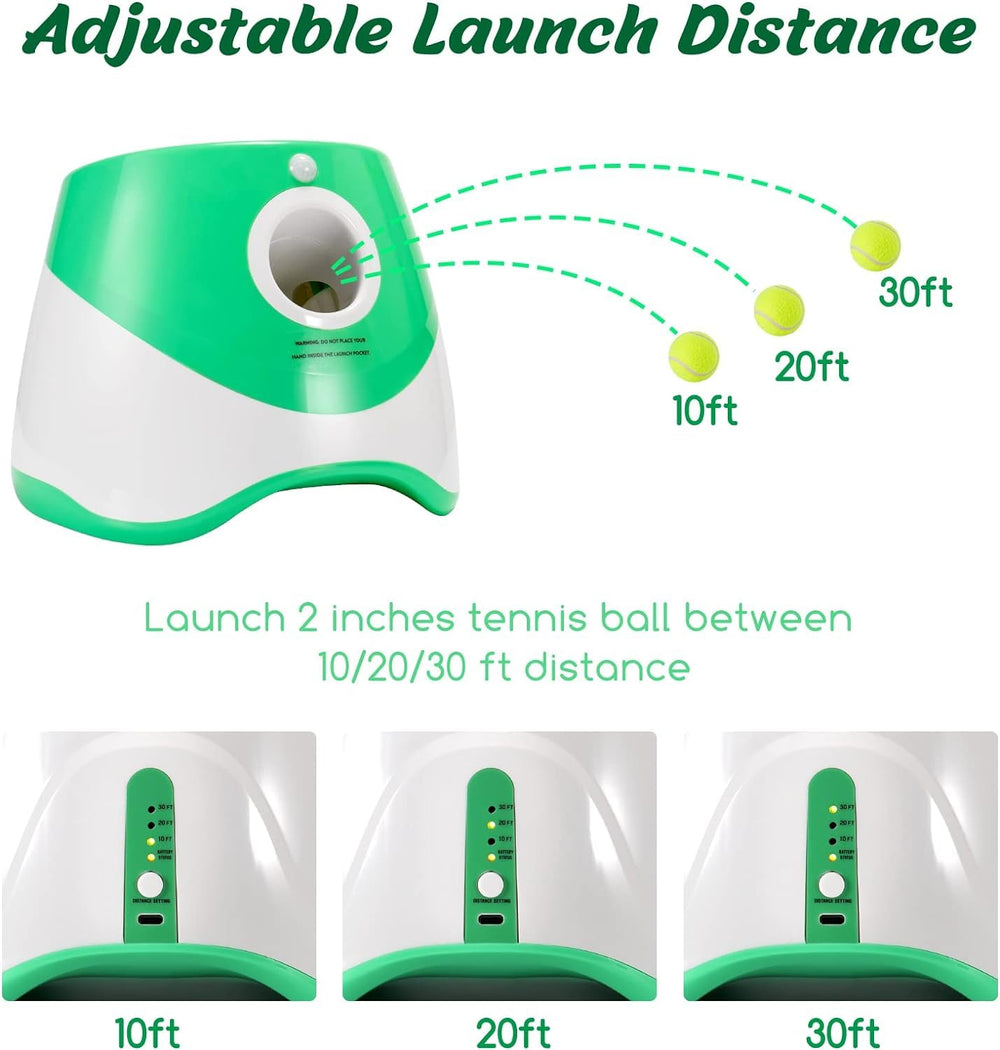 MEKAPLE three-distance settings for flexible play ranges.