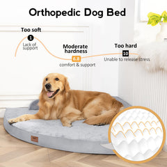 MEKIY egg-crate memory foam highlights full-body comfort
