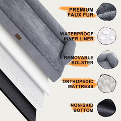 MEKIY memory foam close-up shows high-density support for comfortable resting.