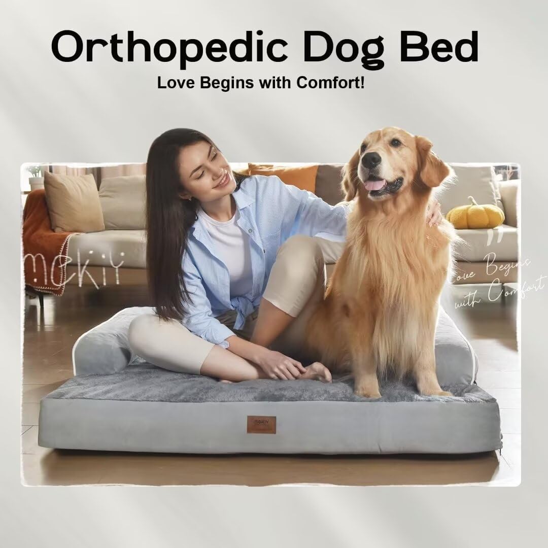 MEKIY non-skid velvet base keeps the bed in place.