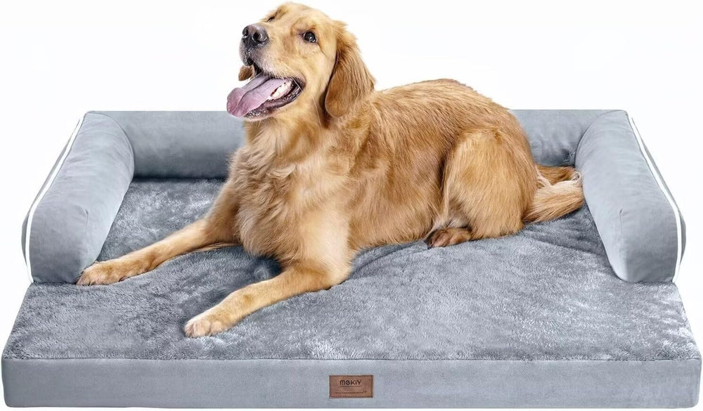 MEKIY spacious resting area suits dogs that enjoy rolling and stretching.