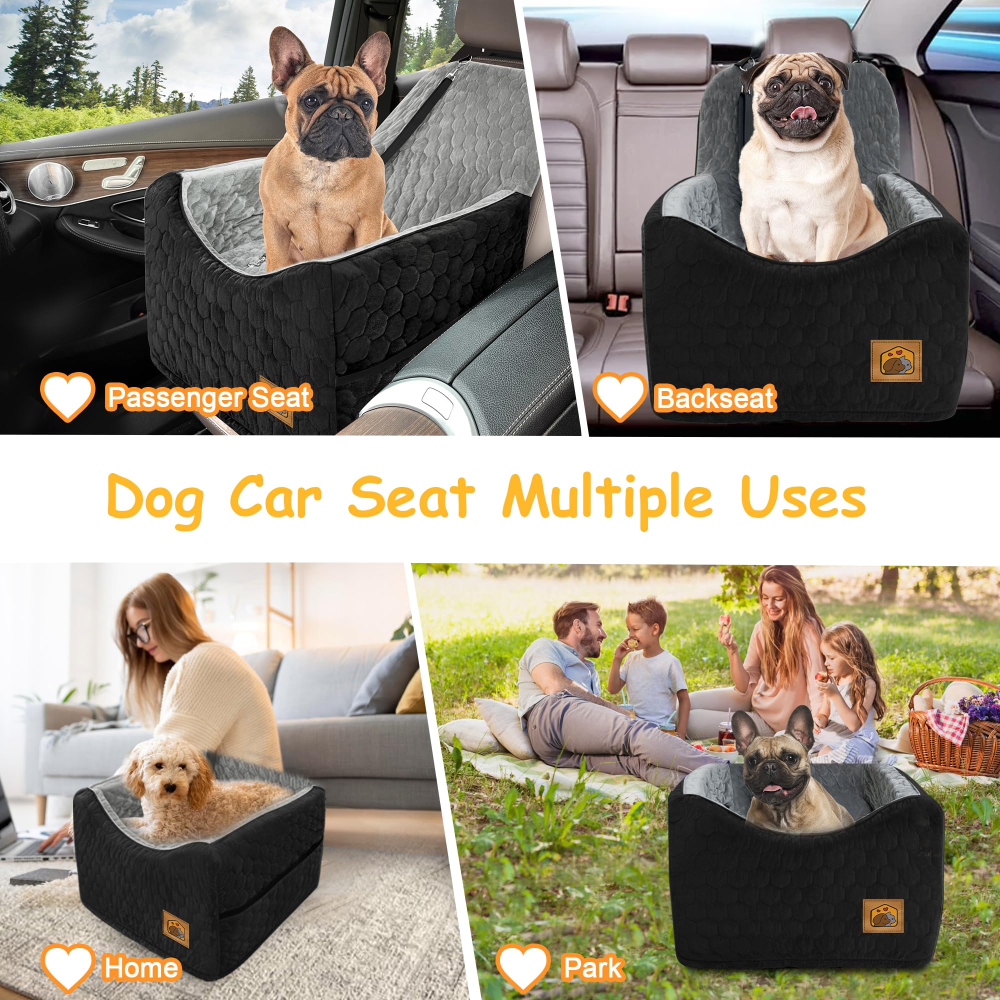 Melafa365 storage pockets hold treats, toys and essentials within easy reach.