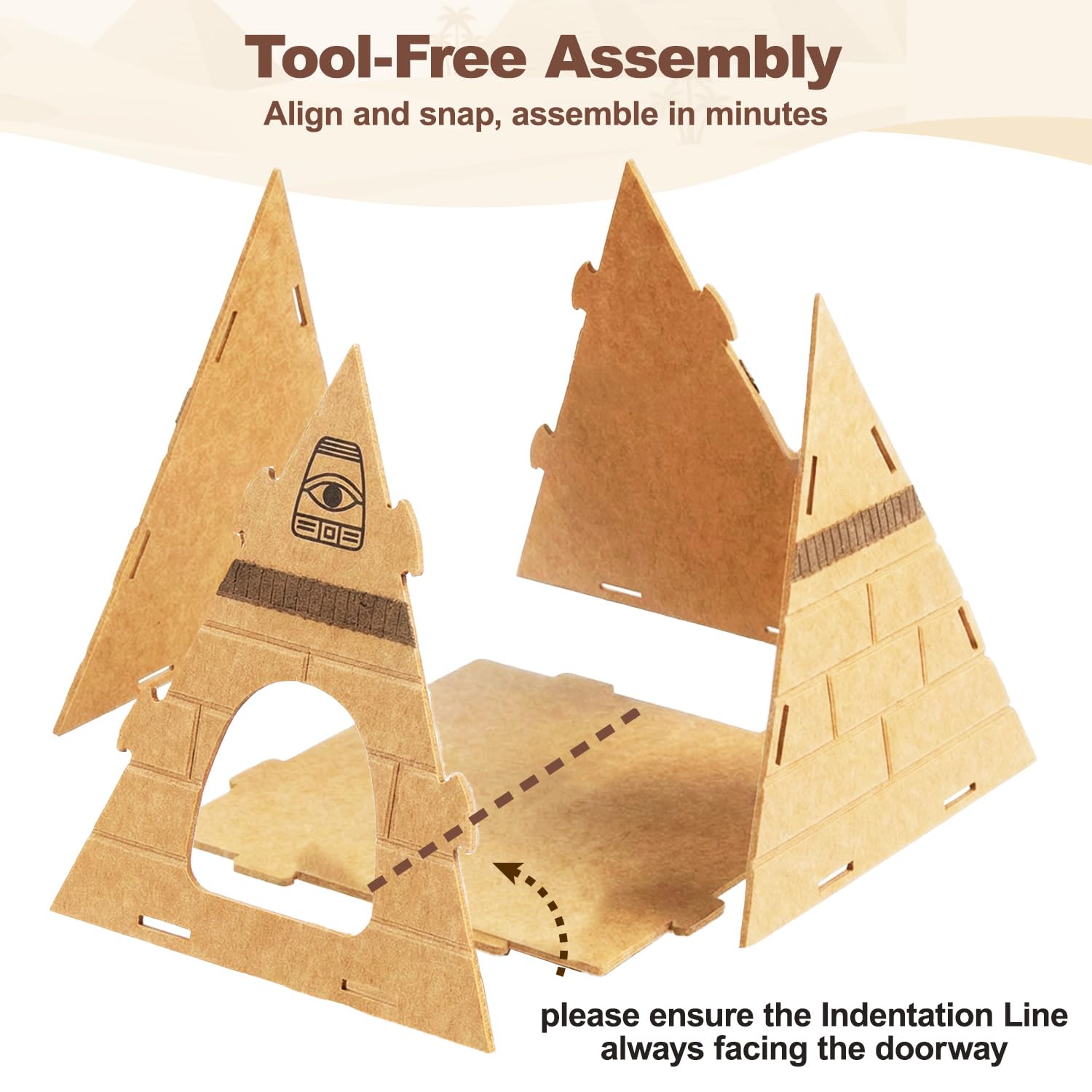 Mellownido Cat House easy-clean surface resists fur buildup between cleanings.