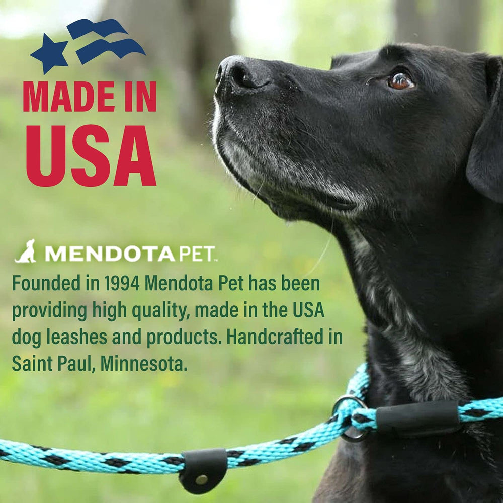 Mendota Slip Leash broken-in feel reduces hand fatigue during training