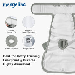 Mengelina four-size measurement chart for proper fit