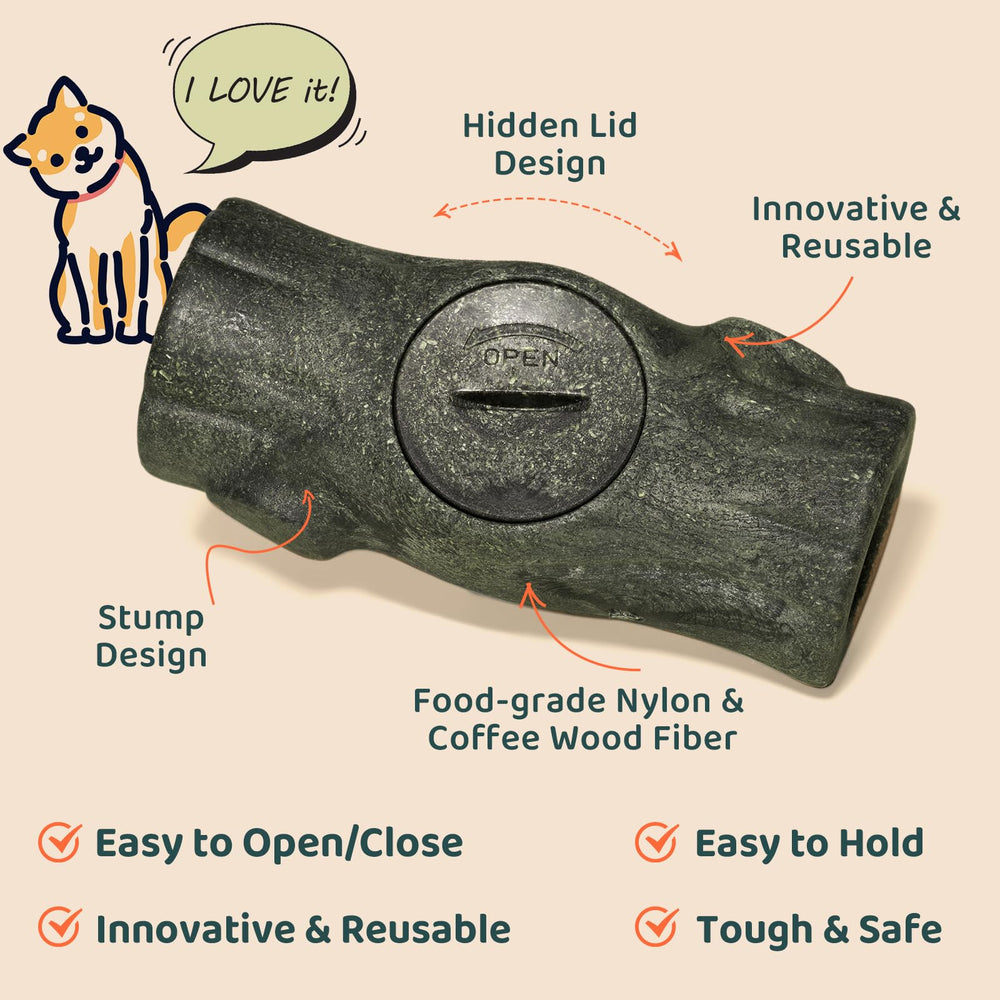 Mengjingo ergonomic stump design promoting comfortable chewing sessions.