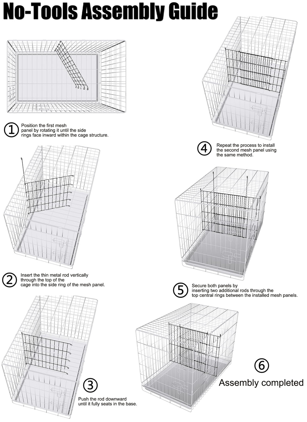 Mengster divider in use during training shows zone creation for puppies and adult dogs.