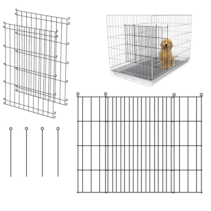 Mengster dog crate divider panel assembly demonstrates quick tool-free setup for secure crate sections.