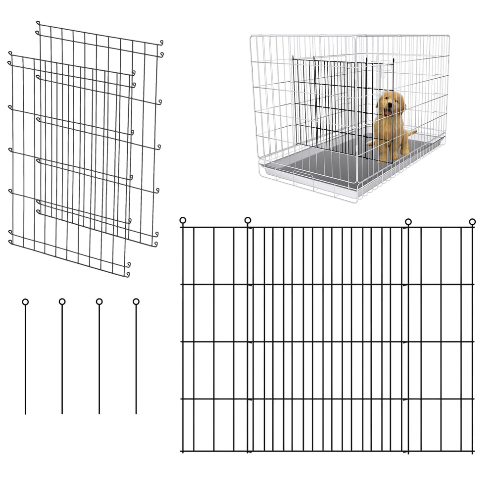 Mengster dog crate divider panel assembly demonstrates quick tool-free setup for secure crate sections.