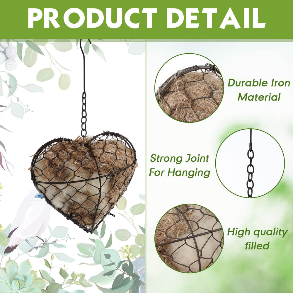 Menkxi nest includes a reliable hanging hook for secure placement.