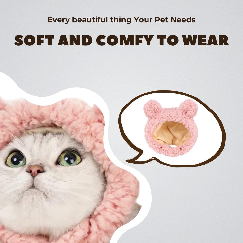 MenPetsonline lion-mane hat creates a bold, regal look for festive occasions.