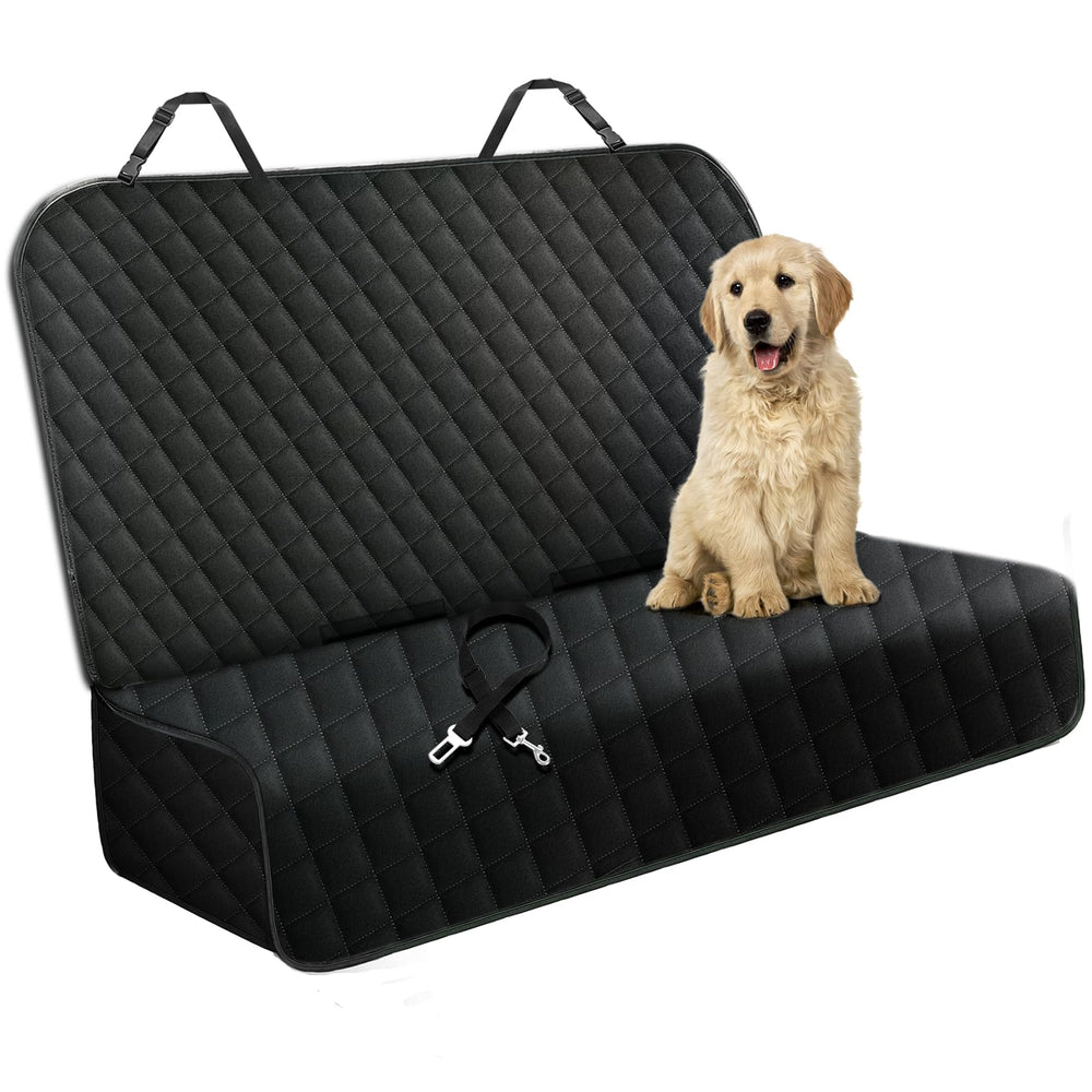 Meolsaek dog car seat cover back seat with anti-slip dots for secure travel.