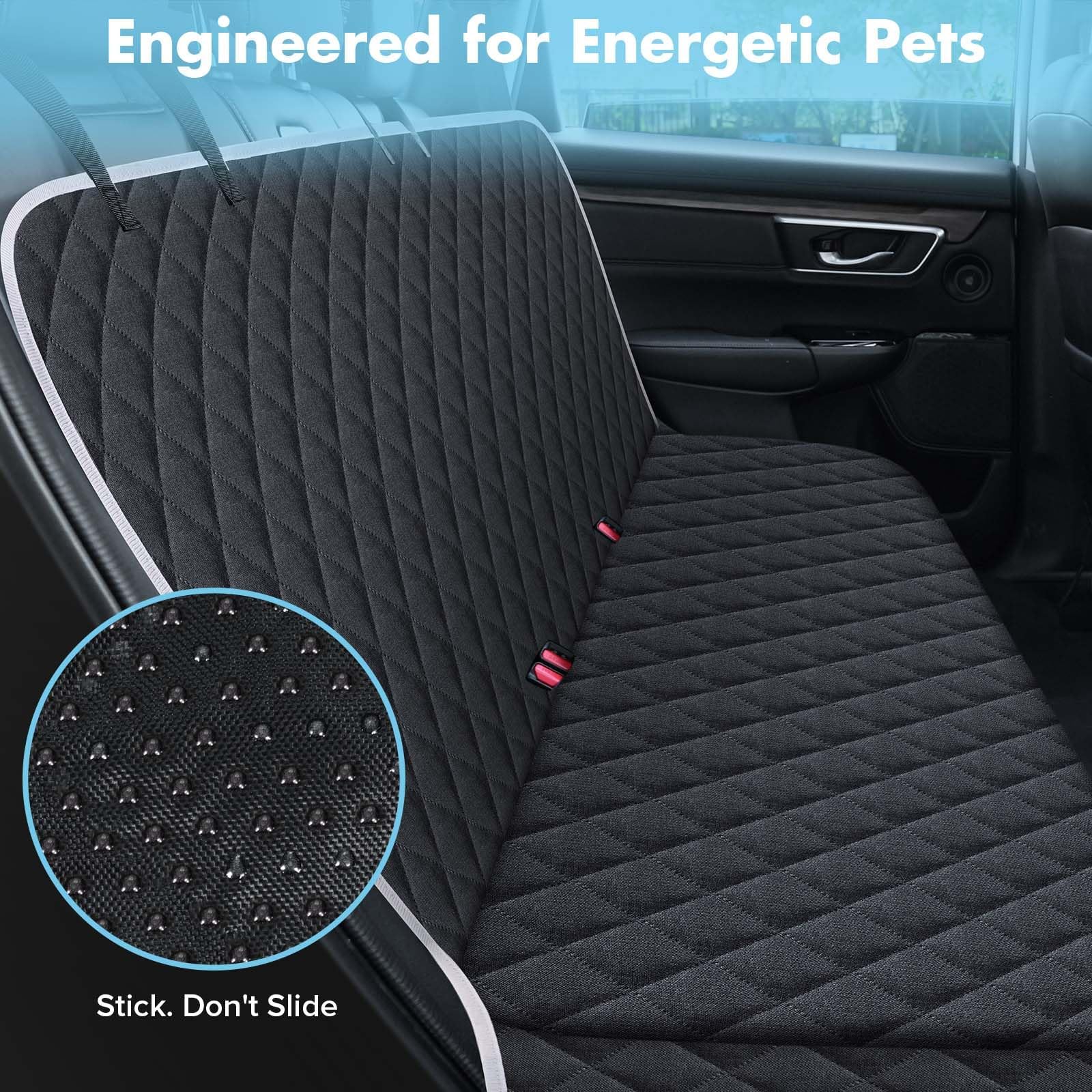 Meolsaek safety design with belt anchor keeps pets secure.