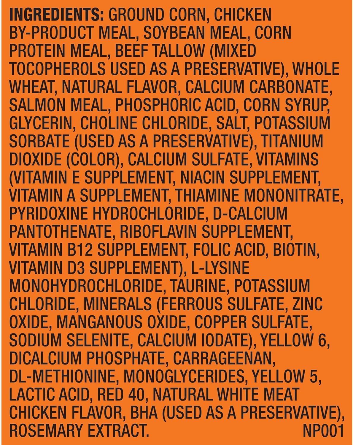 Meow Mix Tender Centers Chicken Center kibble close-up with savory poultry flavor