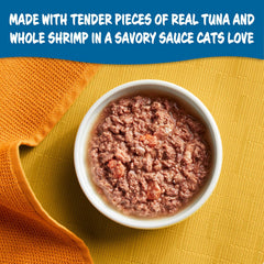 Meow Mix Tender Favorites cat-meal-bowl: ready-to-serve meal for cats.