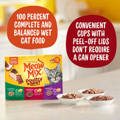 Meow Mix Tender Favorites turkey giblets cup in rich sauce