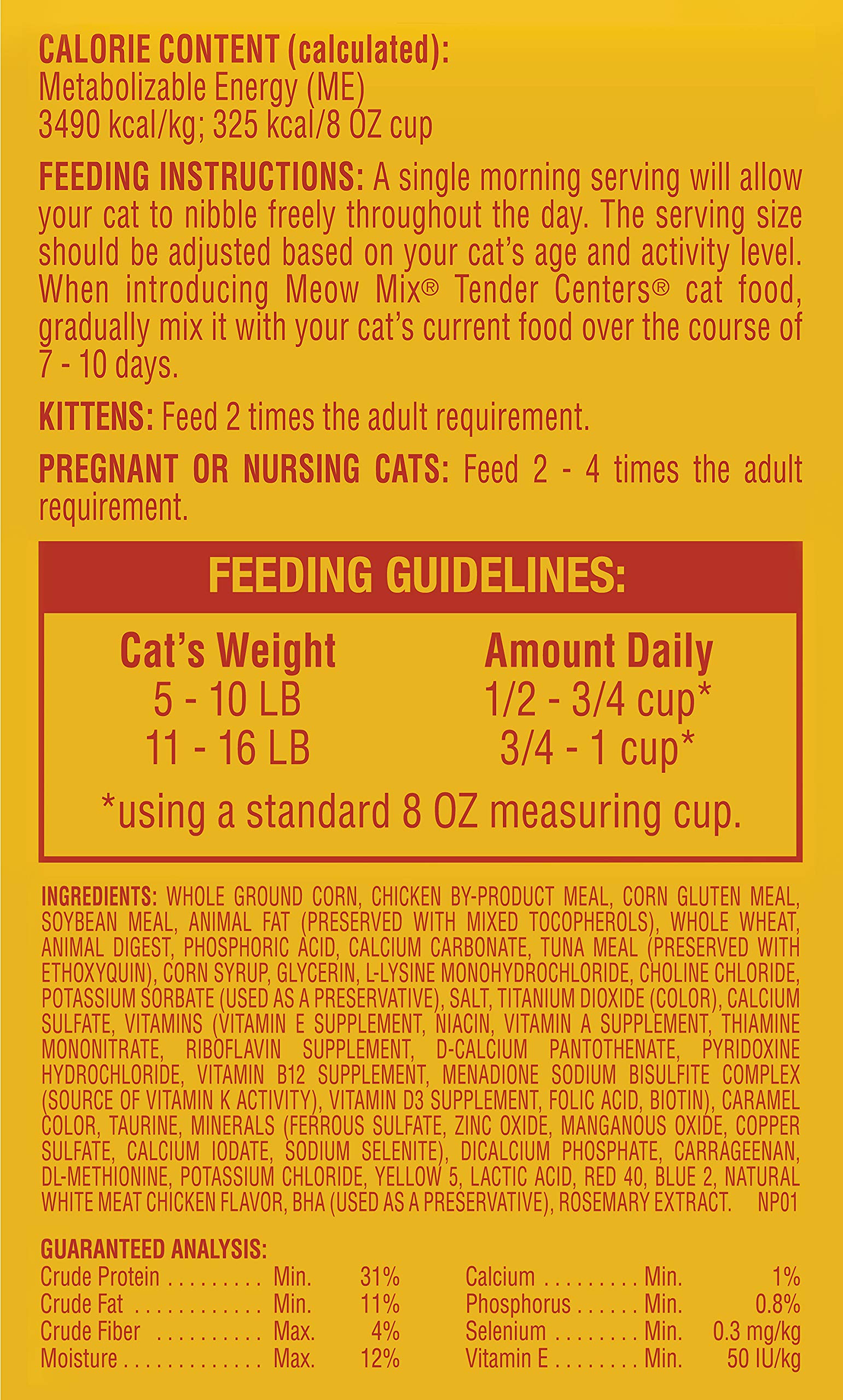 Close-up of two-texture kibble with a meaty center and crunchy outer layer.