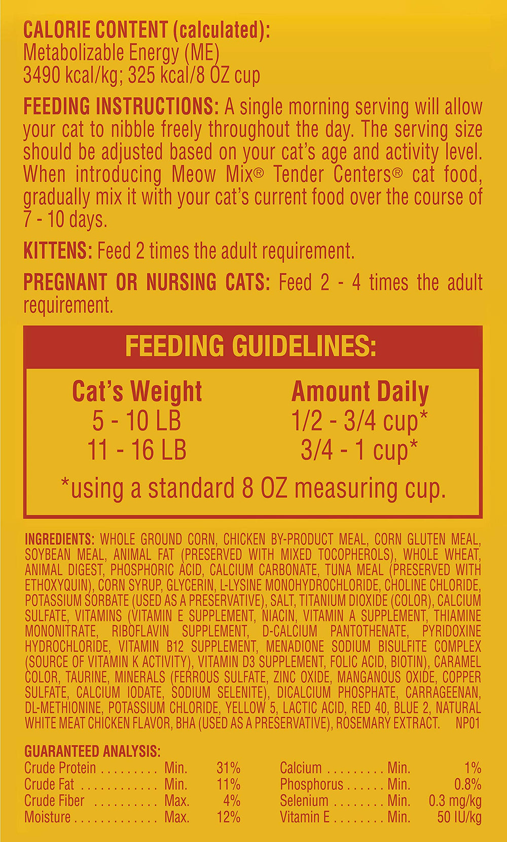 Close-up of two-texture kibble with a meaty center and crunchy outer layer.