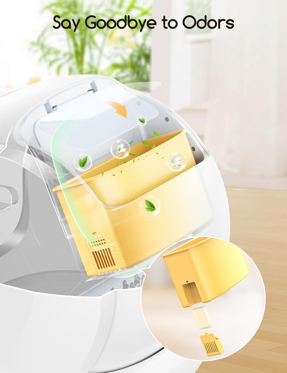 Meowant app control with health monitoring for real-time insights