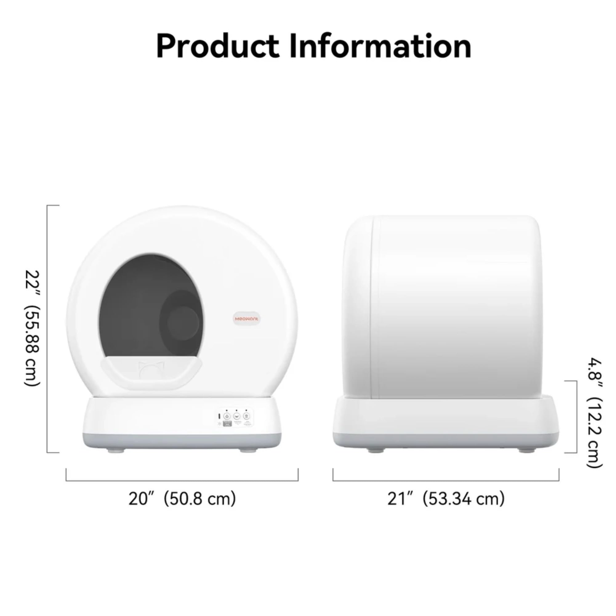 Meowant easy assembly and one-click emptying for quick maintenance
