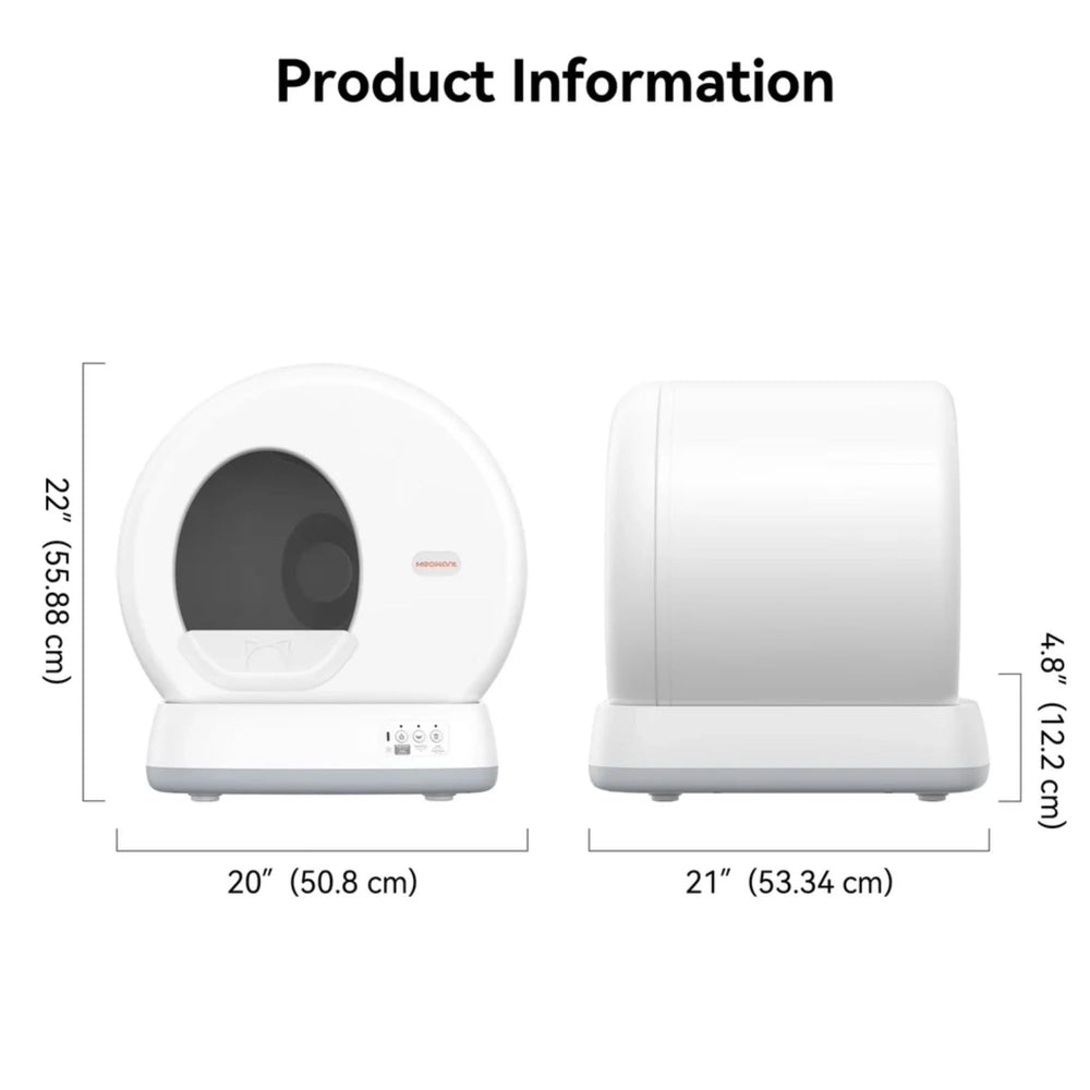Meowant easy assembly and one-click emptying for quick maintenance