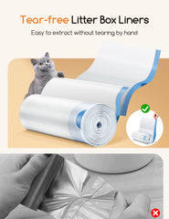 Meowant heavy-duty drawstring bags show easy tie and odor control