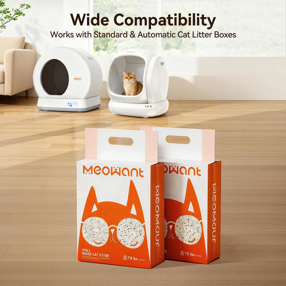 Meowant multi-cat formula supports busy households with moisture management.
