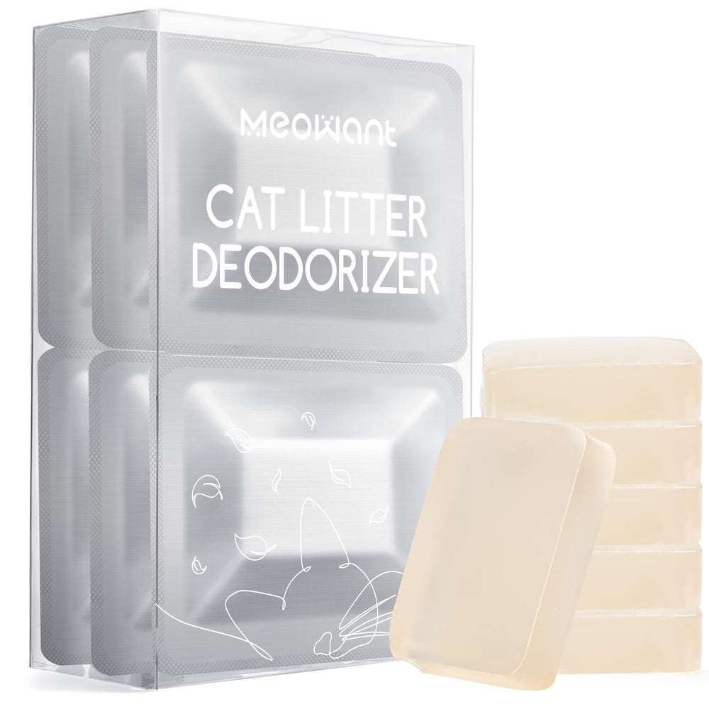 Meowant six pack odor eliminator gel shown for MW-SC automatic litter boxes, practical and compact.