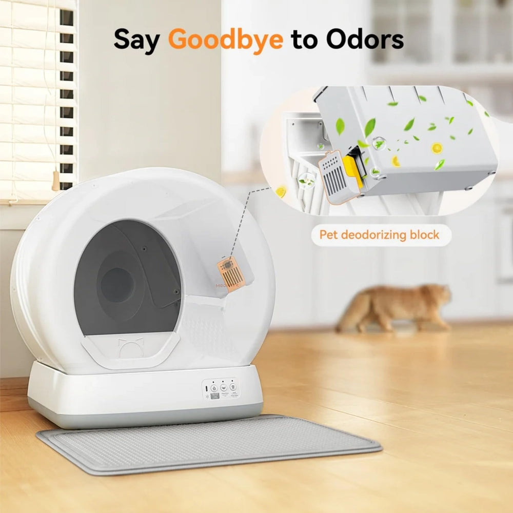 Meowant odor-lock bin seal helps trap odors between cycles