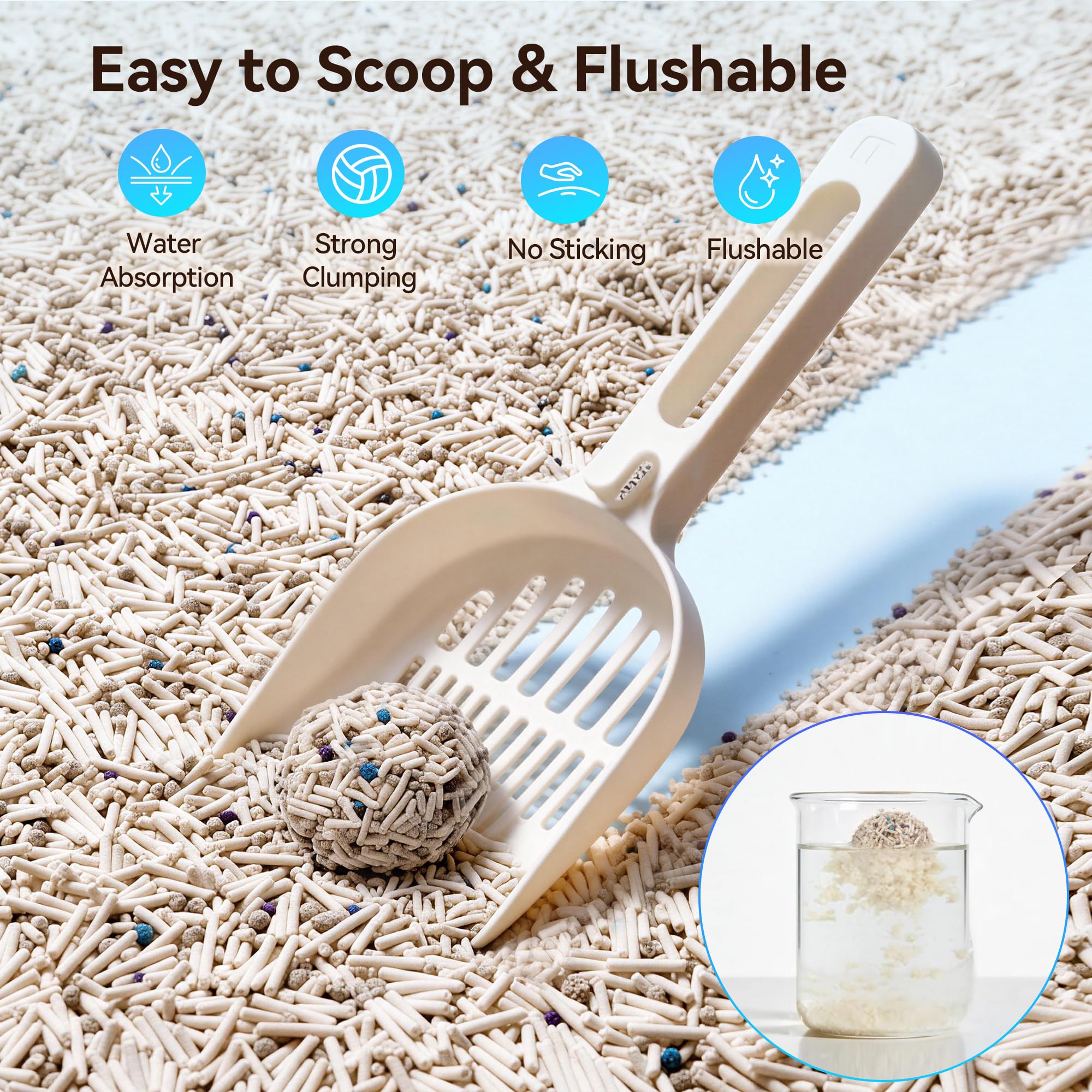 Meowant plant-based odor beads keep spaces smelling fresh.
