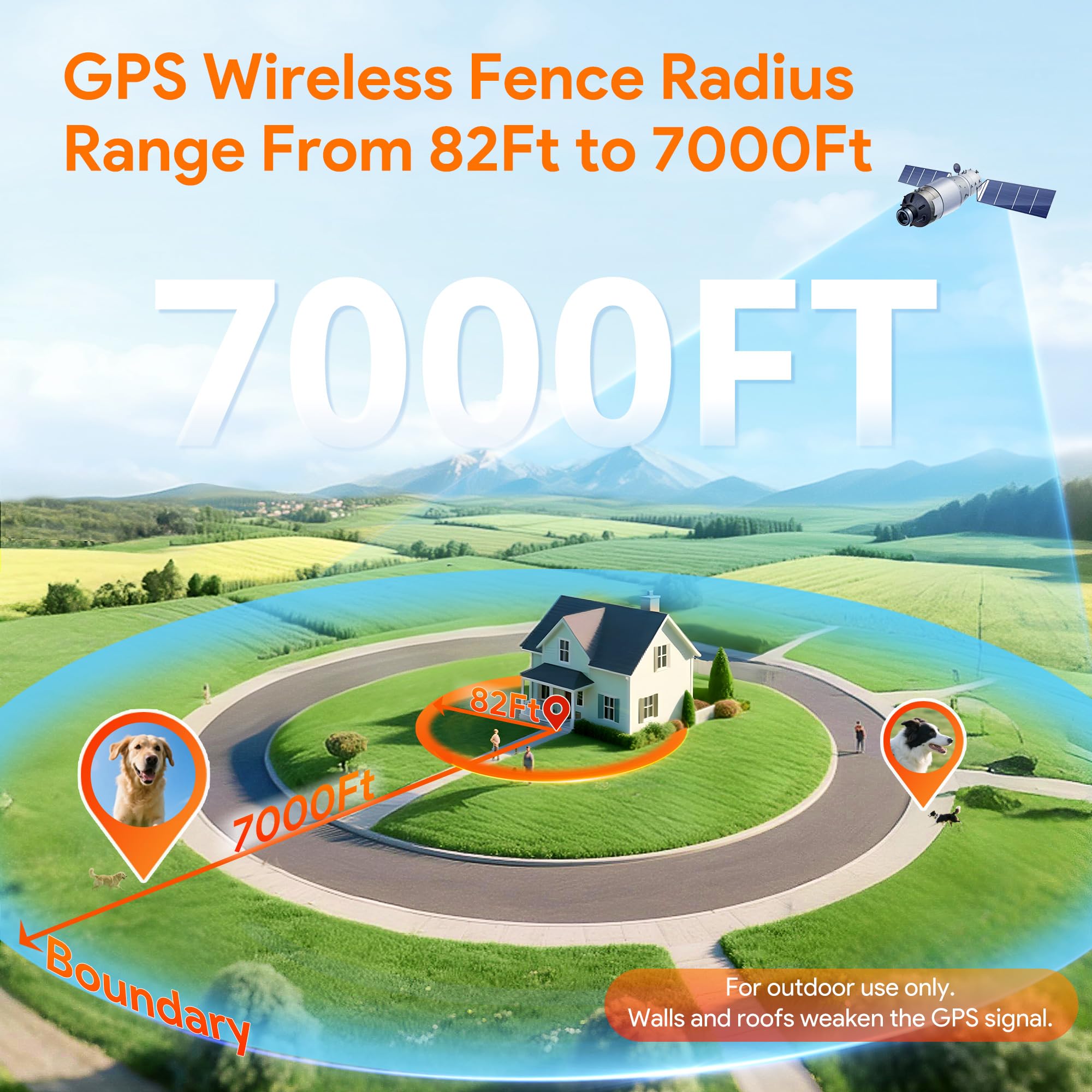 Meowant real time dog tracking shows location within the app.