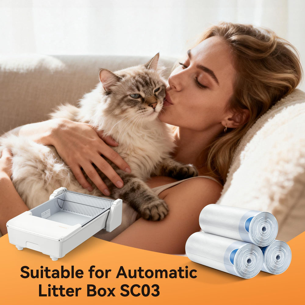Meowant SC03 easy-disposal drawer aids fast cleanup.