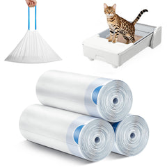 Meowant SC03 liner with drawstring for quick, odor-controlled litter changes.