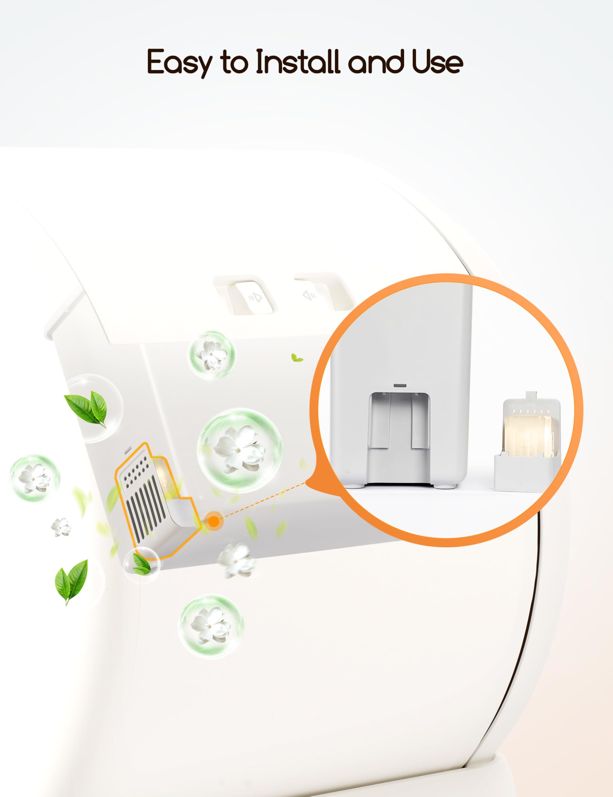 Meowant gel formula: water-based with plant extracts for lasting fragrance.