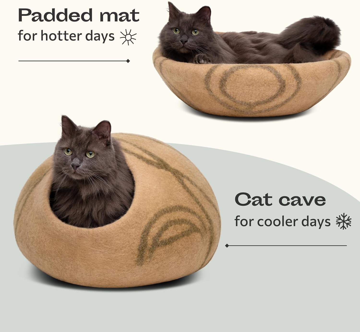 MEOWFIA beige-large edge detail reveals craft and durable seams