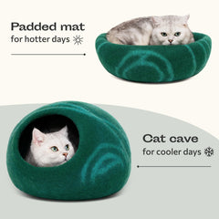 MEOWFIA Cat Cave top lounging area for play and relaxation.