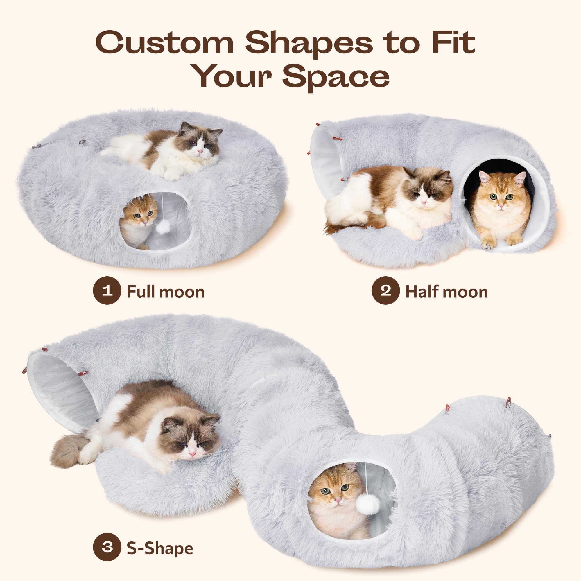 Removable, machine-washable inner bed simplifies cleaning and maintenance.