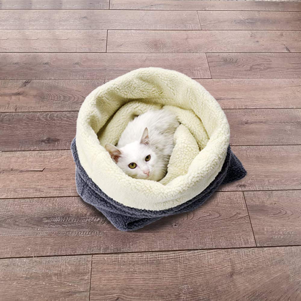 Meowgod cat bed cave multi use cozy nest for sleep and play