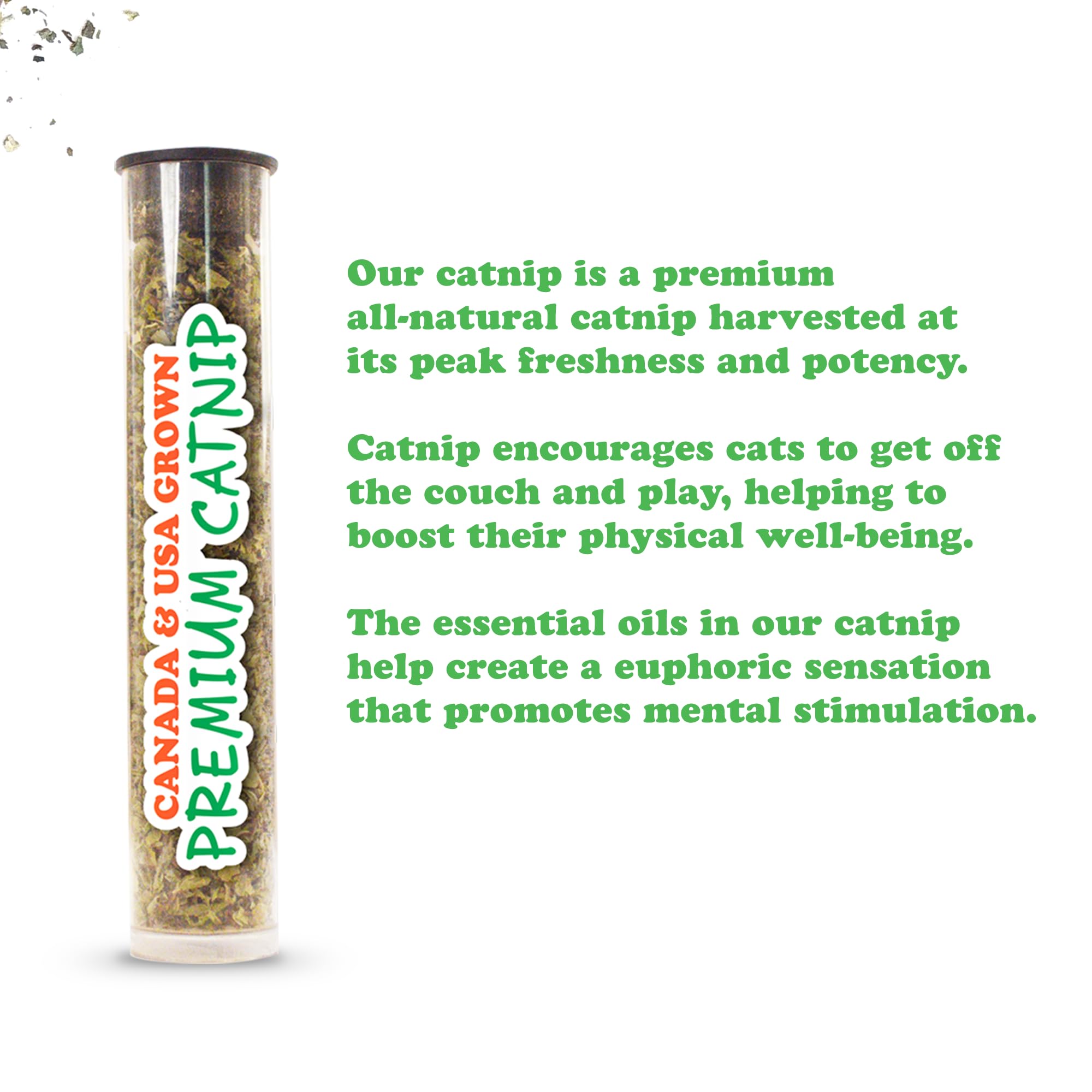 Meowijuana premium organic catnip 7 g for fresh enrichment.