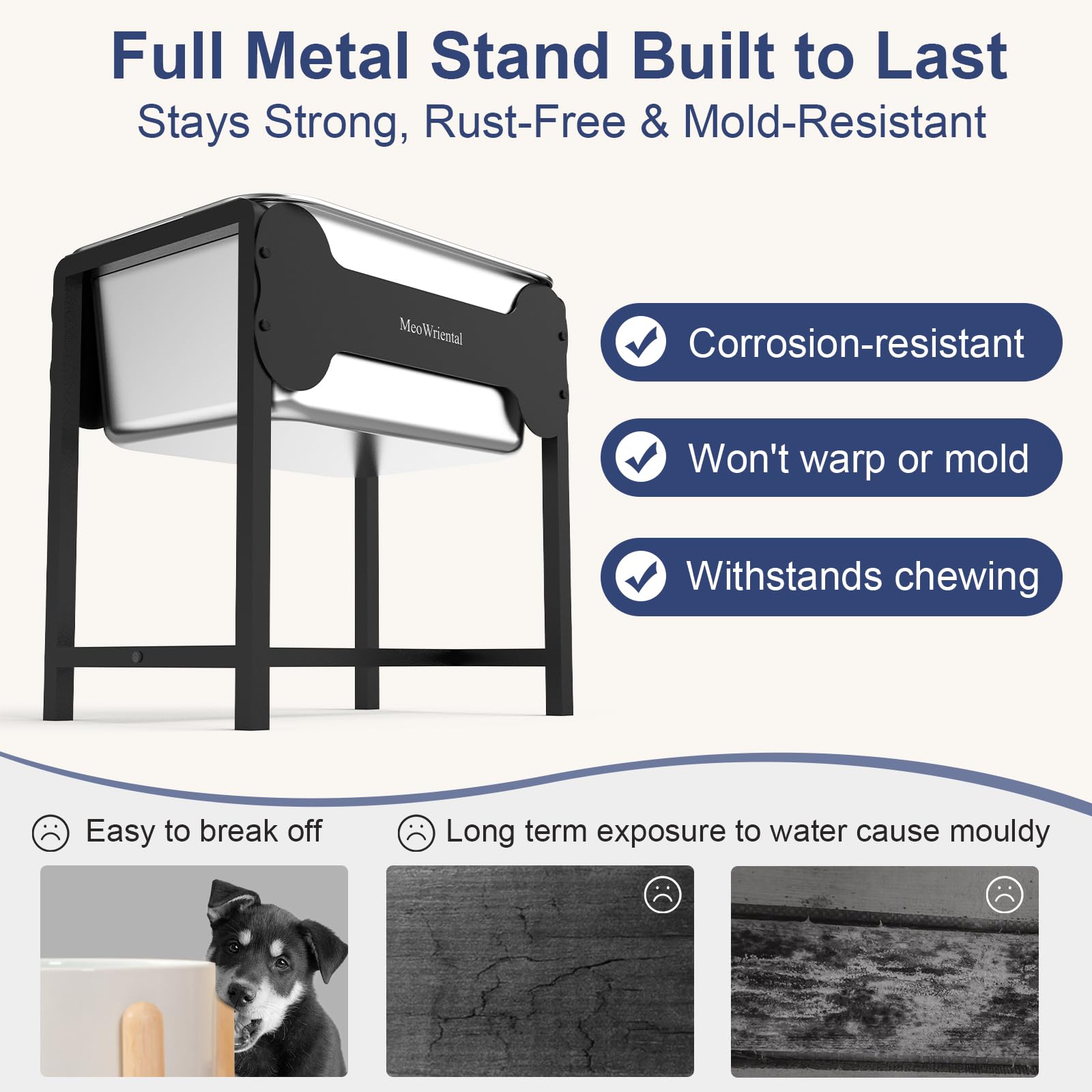 MeoWriental easy-clean design simplifies daily maintenance.