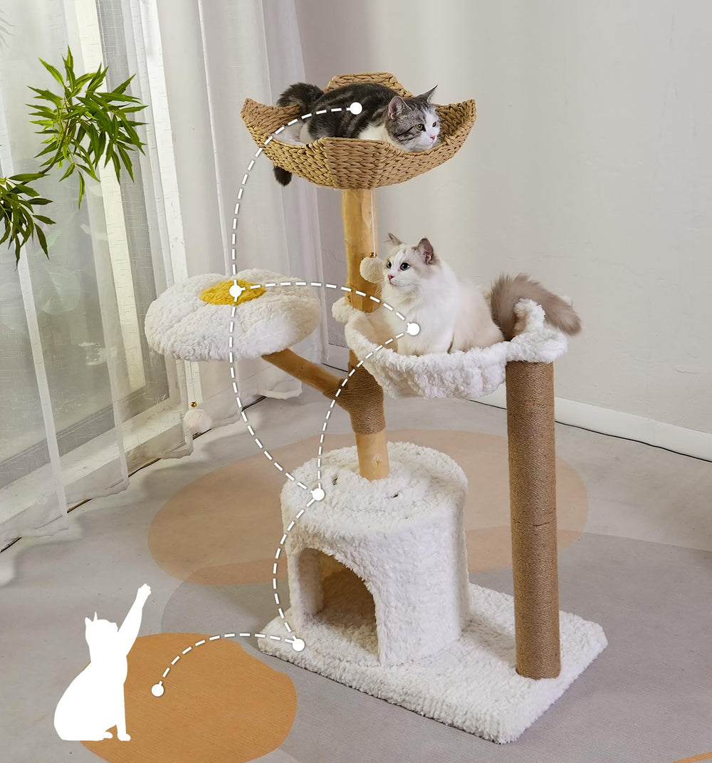 Meowrista machine-washable mats for easy cleaning.