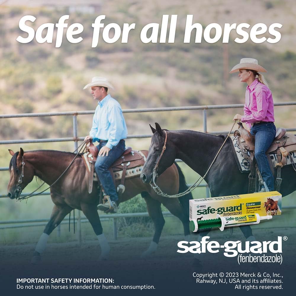 Safe Guard is safe for foals and pregnant mares when used as directed.