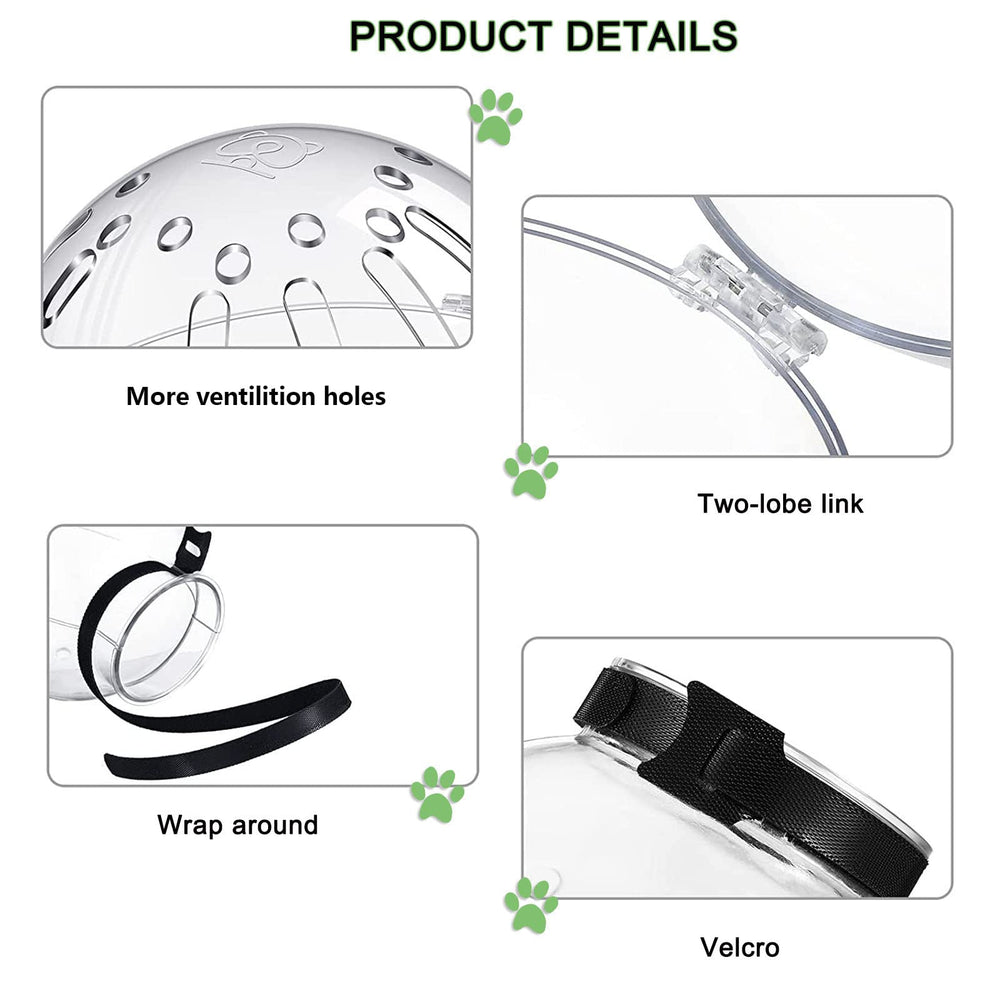 Dual lobes and Velcro strap enable quick on/off during care.