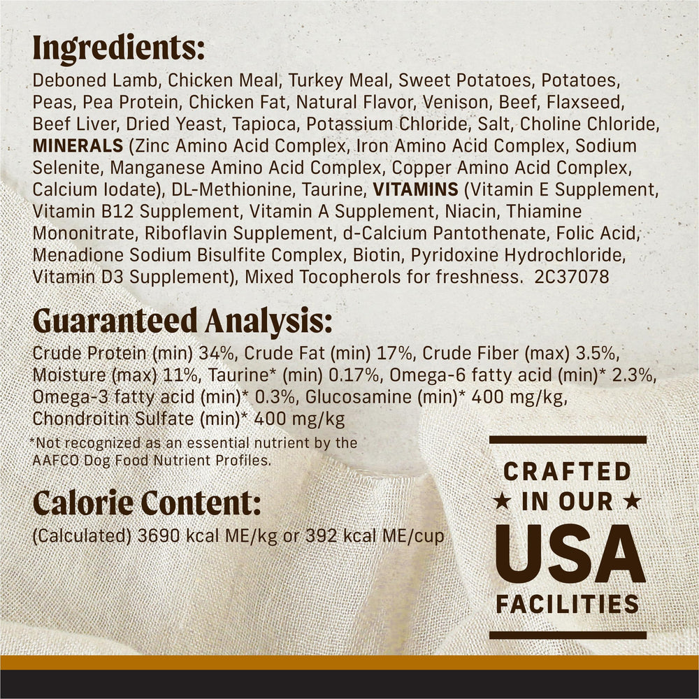 Merrick Backcountry freeze dried raw bites mixed with kibble add texture and flavor.
