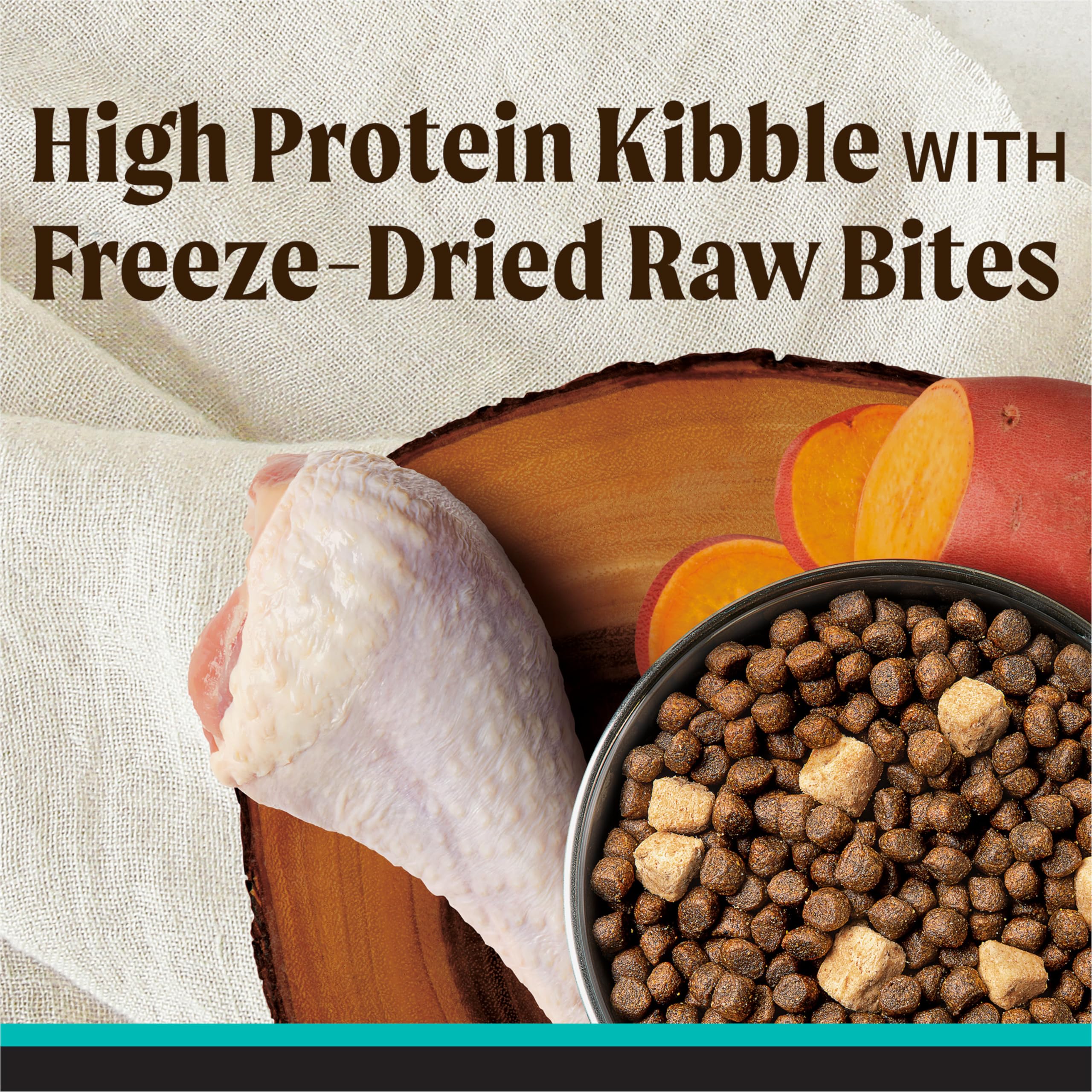 Gluten-free and grain-free option for wholesome adult dog nutrition