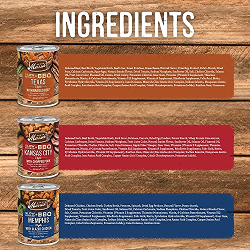 Merrick BBQ ingredients with green beans and carrots—wholesome texture and nutrition.