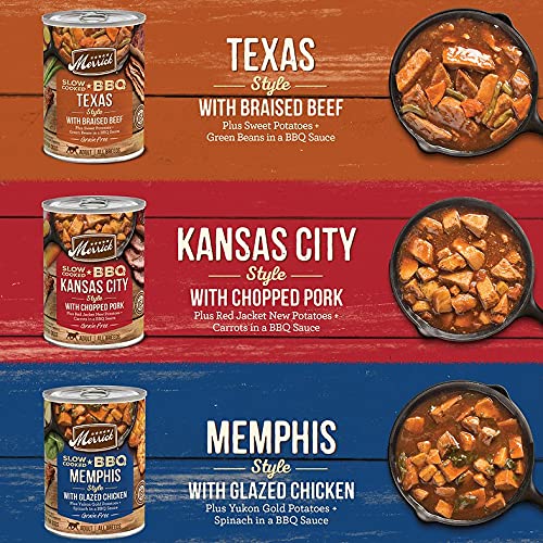 Merrick BBQ serving bowl—ready-to-serve meal for happy dogs.