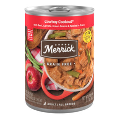Merrick Cowboy Cookout with real deboned beef boosts flavor and protein