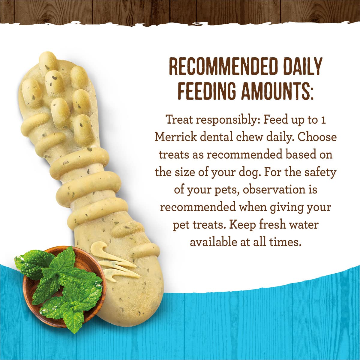 Merrick Fresh Kisses 78-count box for ongoing small-dog dental care