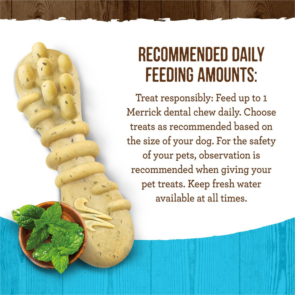 Merrick Fresh Kisses 78-count box for ongoing small-dog dental care